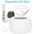 KUNPHY Dental Pod Ultraschallreiniger für Retainer, UV-Licht-Sterilisator für Aligner, Nachtschienen, Mundschutz, Zahnprothesenreiniger
