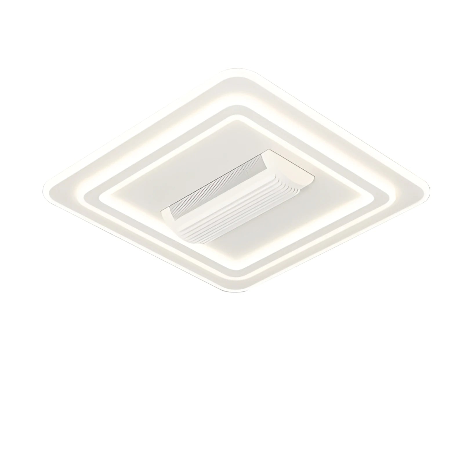 IRALAN LED Ventilatore da soffitto invisibile senza lama Smart Home Illuminazione infinitamente regolabile Decorazione Soggiorno Camera da letto Lampada da interno