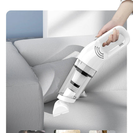 Mini aspirapolvere portatile senza fili, pulitore manuale, potente macchina per la pulizia, elettrodomestico per auto per polvere e peli di animali domestici, ricarica USB