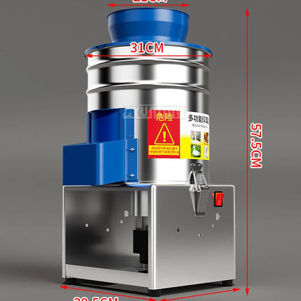 Electric Vegetable Shredder for Chicken Feed, Feed Chopper Machine, Vegetable Shredder for Poultry