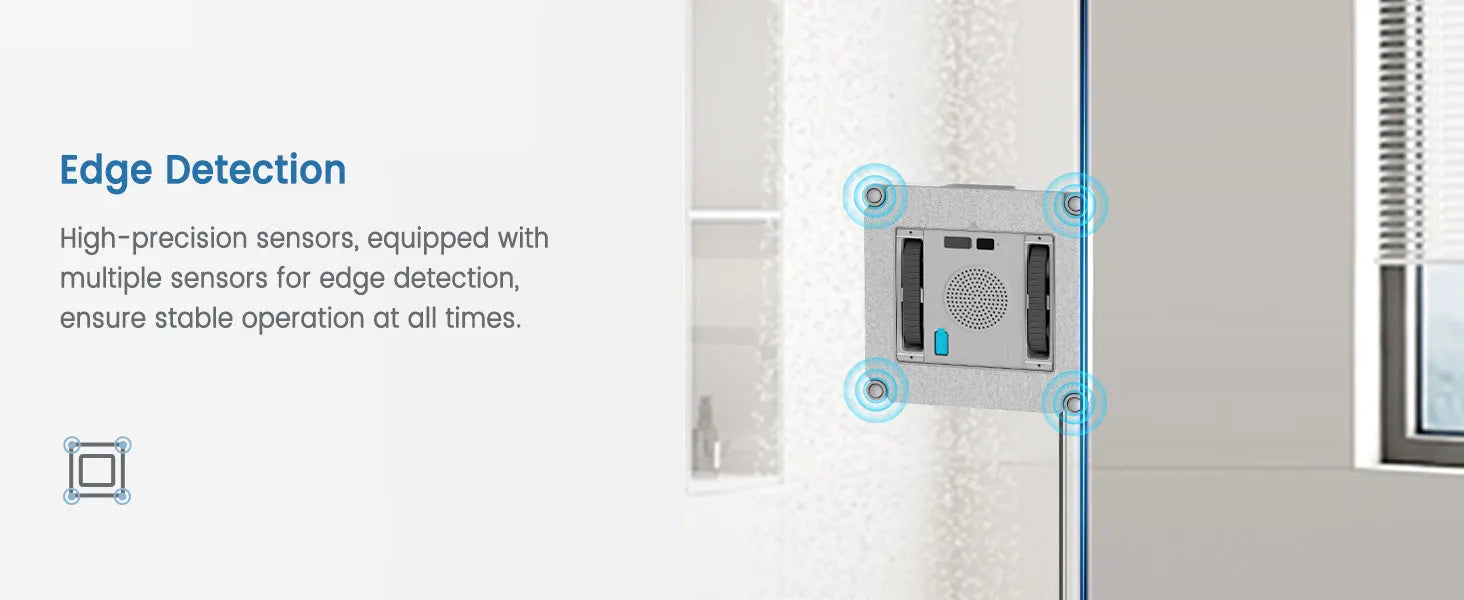 COTIAR Winbot W10 3100Pa Fensterputzroboter mit 5 Reinigungsmodi, intelligenter App- und Fernbedienung