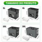 3L 6L 10L 30L Ultraschallreiniger Ultraschallknopf Beheizte Ultraschallwaschmaschine Ultraschallreinigungsbad für Zuhause und Gewerbe