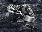 PAGANI DESIGN Neue Herren-Luxus-Quarzuhr mit Saphirglas AR, wasserdichtem Sportchronographen 500 ATM, japanischem Uhrwerk, leuchtend, aus 316L Stahl