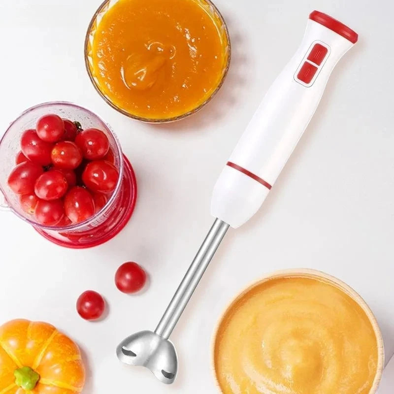 Elektrischer Stabmixer für Lebensmittel, Stabmixer für Fleisch, Smoothies, Saucen, Babynahrung und Suppen 1