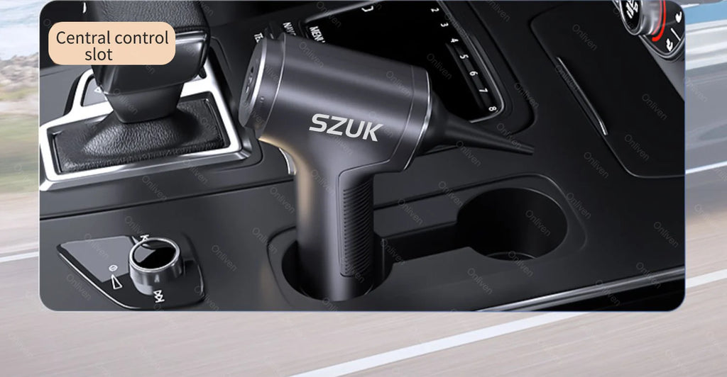 SZUK 98000PA Auto-Staubsauger Mini Leistungsstarke Reinigungsmaschine Starke Saugkraft Drahtloser Handstaubsauger für Zuhause und Auto