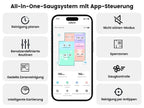 LEFANT M330 Pro M330S Saugroboter mit Mapping, dToF-Navigation, PSD-Hindernisvermeidungssystem, 5000Pa Saugkraft, Alexa/APP/WiFi
