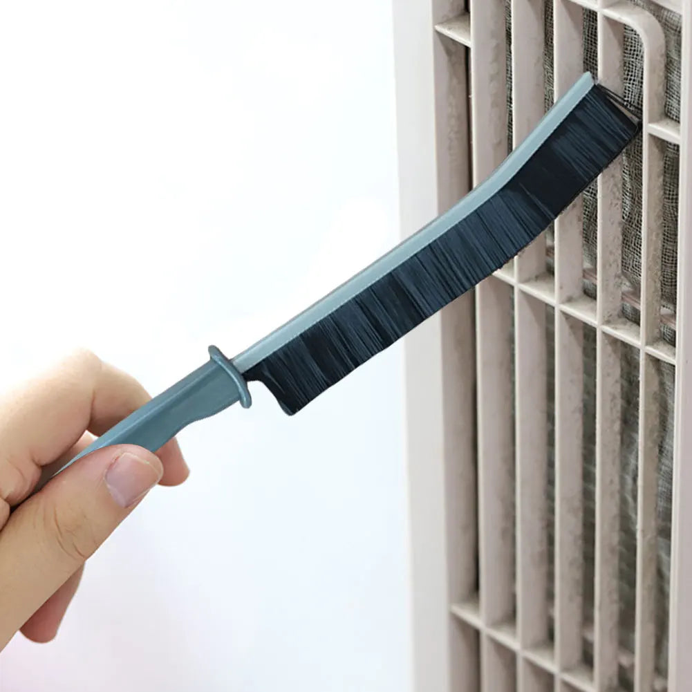 Multifunktionsbürste für die Haushaltsreinigung von Fliesen, Fensterschienen, Küche, Bad, Ventilatoren und Fensterschienen