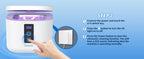KUNPHY Ultraschall-Reinigungsgerät für Zahnspangen mit digitalem Timer, UV-Licht für Zahnersatz, Mundschutz, Aligner, Nachtschutz, 300 ml