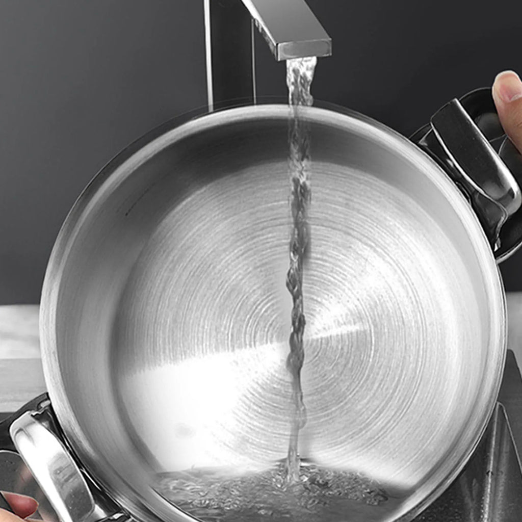 Haushaltsschnellkochtopf Aluminiumlegierung Schnellkochtopf explosionssicherer Schnellkochtopf mit großer Kapazität für Gasherd