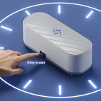 Ultraschallreinigungsmaschine mit USB-aufladbarem oder batteriebetriebenem Modus, Hochfrequenz-Vibrationsreiniger für Schmuck und Brillen