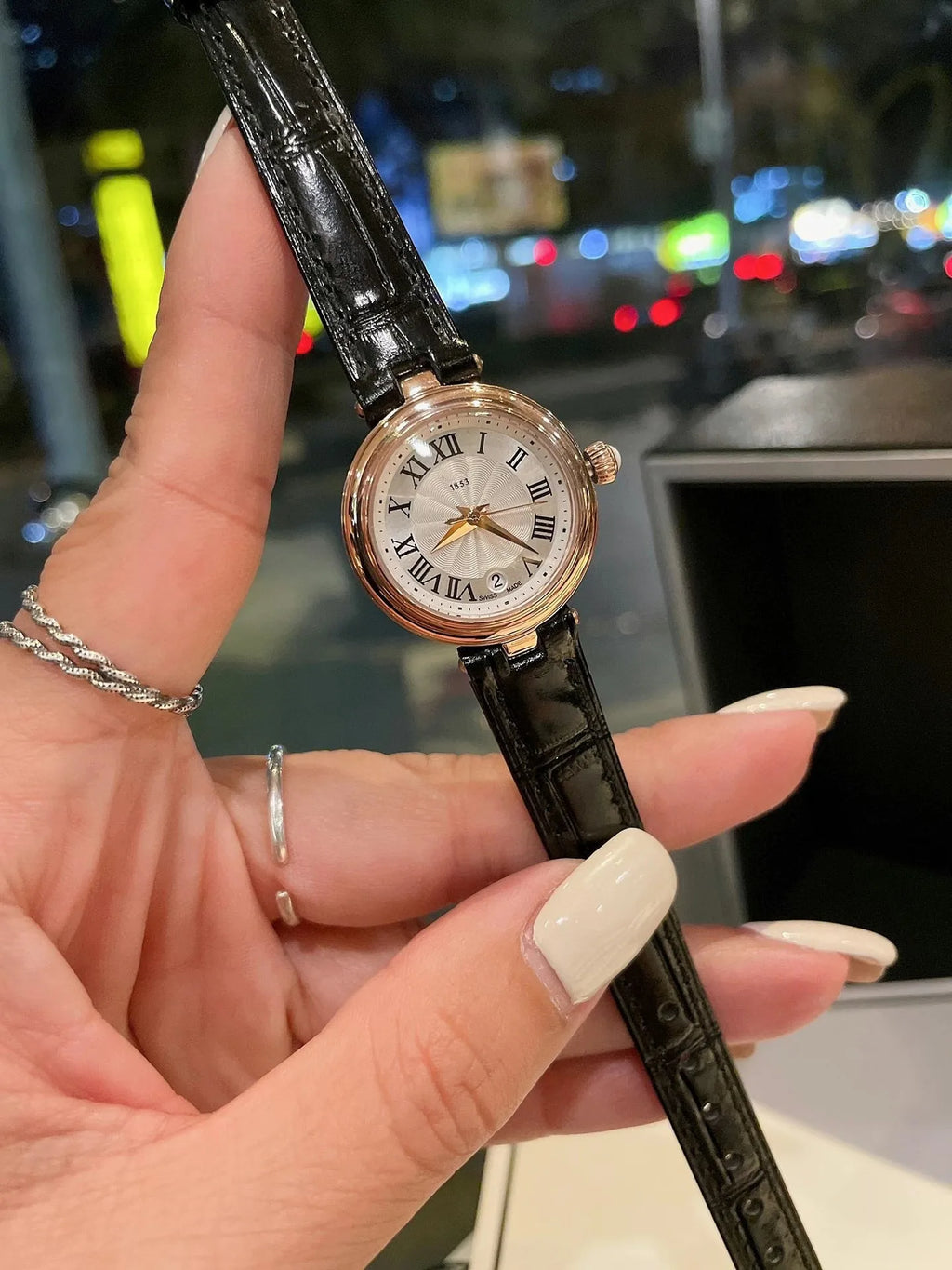 Orologio da Donna Suojiali Little Beauty, Quadrante Piccolo con Numeri Romani, Acciaio Inossidabile