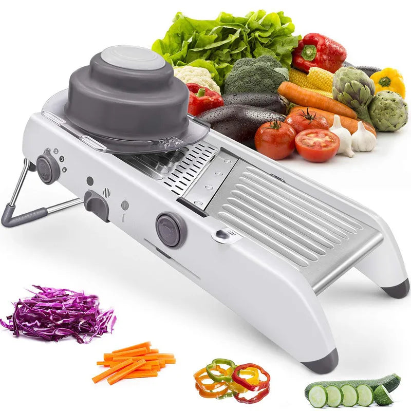 Super Küchenhelfer Gemüseschneider Slicer Reibe Salatassistent
