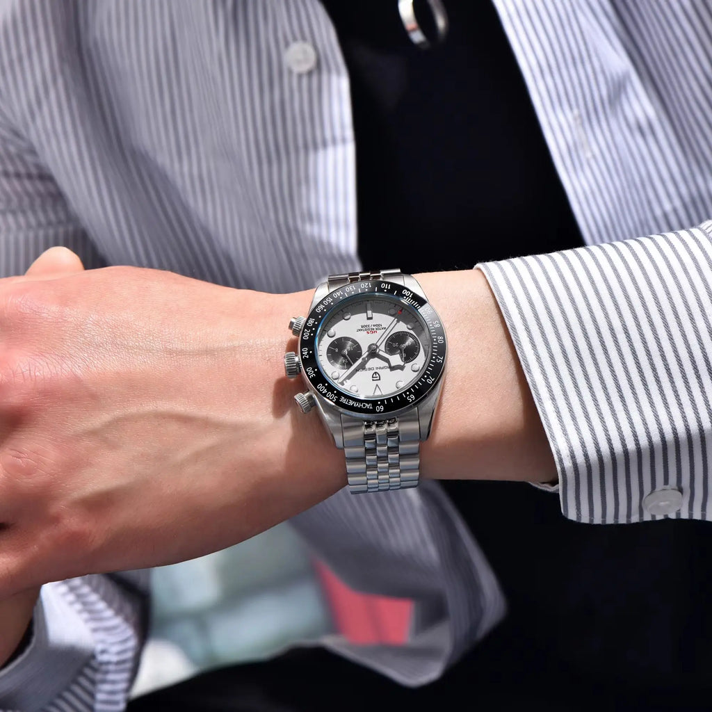 Nuovo Orologio da Uomo PAGANI DESIGN BB Panda 2026, Orologio al Quarzo di Lusso Retrò, Cronografo Sportivo da Polso, Impermeabile 100M, Luminoso