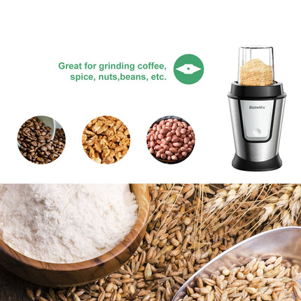 BioloMix 700W Robot da Cucina 3 in 1 Multifunzionale a Immersione Frullatore a Immersione Spremiagrumi Frullatore Tritatutto per Alimenti Macinacaffè per la Cucina