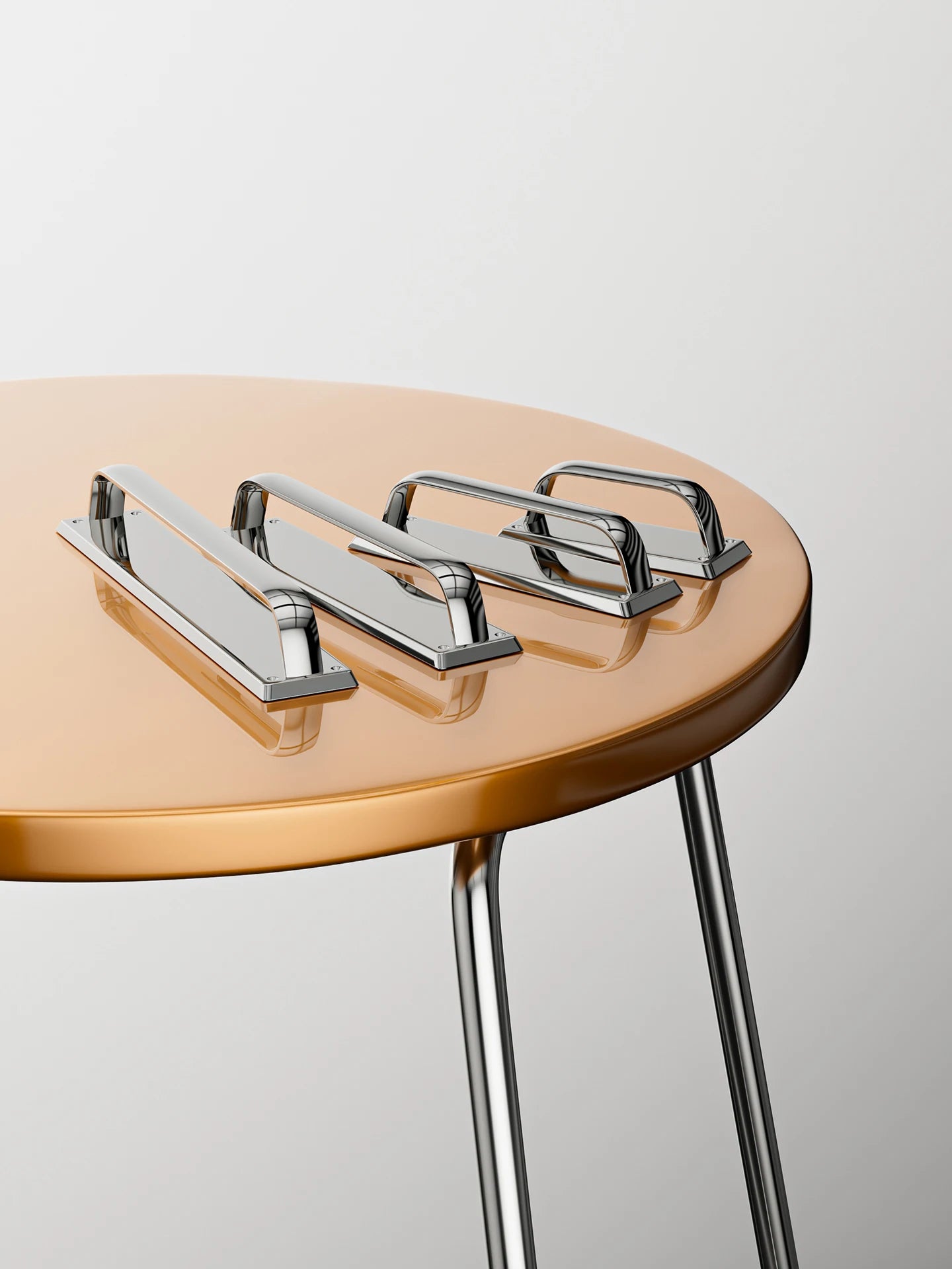 Maniglia per Armadio in Ottone Massiccio Dooroom, Design Stile Bauhaus, Maniglie per Mobili, Maniglia per Cassetti e Scarpiera da Cucina