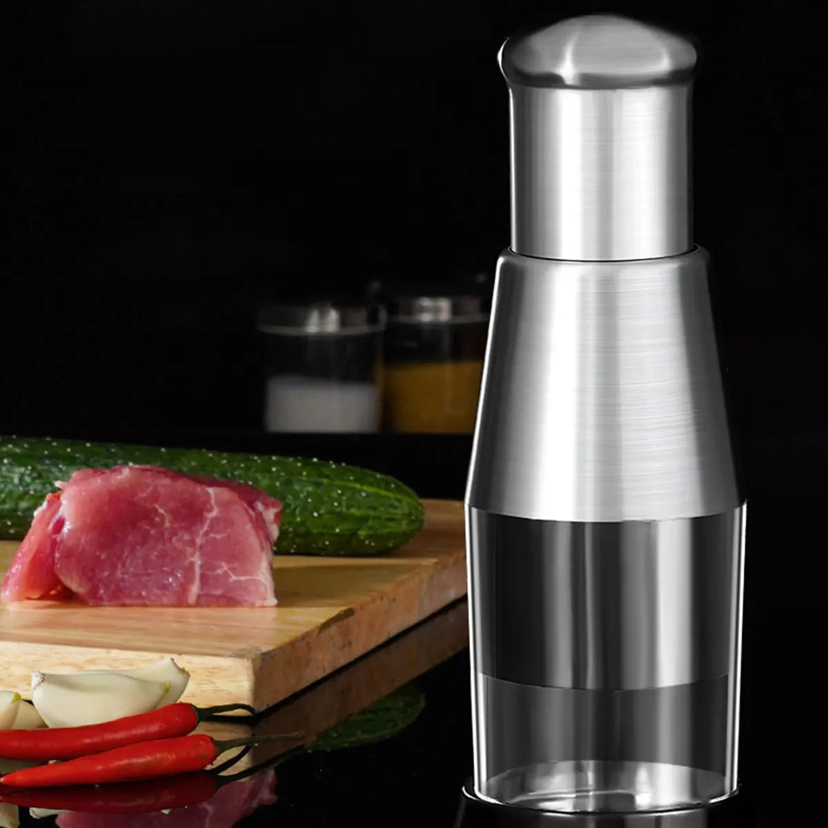 Affettatrice pelapatate manuale, tritatutto per cipolle, pressa per aglio, tritatutto per alimenti portatile, affettatrice Dicer Mixer per verdure da cucina