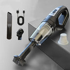120W Auto-Handstaubsauger USB wiederaufladbarer kabelloser tragbarer Staubsauger Starke Saugkraft für Auto/Zuhause/Büro/Tierhaare