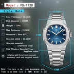 PAGANI DESIGN 2026 Neue Herren Luxus-Automatikuhr, mechanische Armbanduhr aus Edelstahl mit Saphirglas, 40MM Tonneau-Zifferblatt