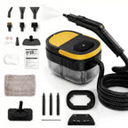 Podofo 2500W Handdampfreiniger, Klimaanlagenreinigungsmaschine mit 1,6L Tank, Hochdruck-Dampfreiniger, schnelle Aufheizung in 15s, 45 Minuten Dauerdampf, p