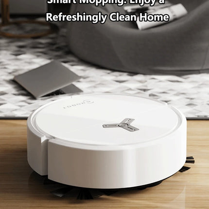Lenovo Robot Aspirapolvere Intelligente 3 in 1, Aspiratore Robotico 4000Pa per Tappeti e Pavimenti Duri, Elettrodomestico per la Pulizia della Casa