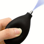 Mini Air Blower, Rubber Ball Pump for Circuit Cleaning with Metal Nozzle for Cell Phones, Tablets, Camera Lenses, Keyboards
