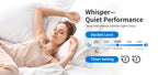 Ventilatore da Soffitto Intelligente con Telecomando e Luce Dimmerabile, Moderno per Camera da Letto, Silenzioso con LED