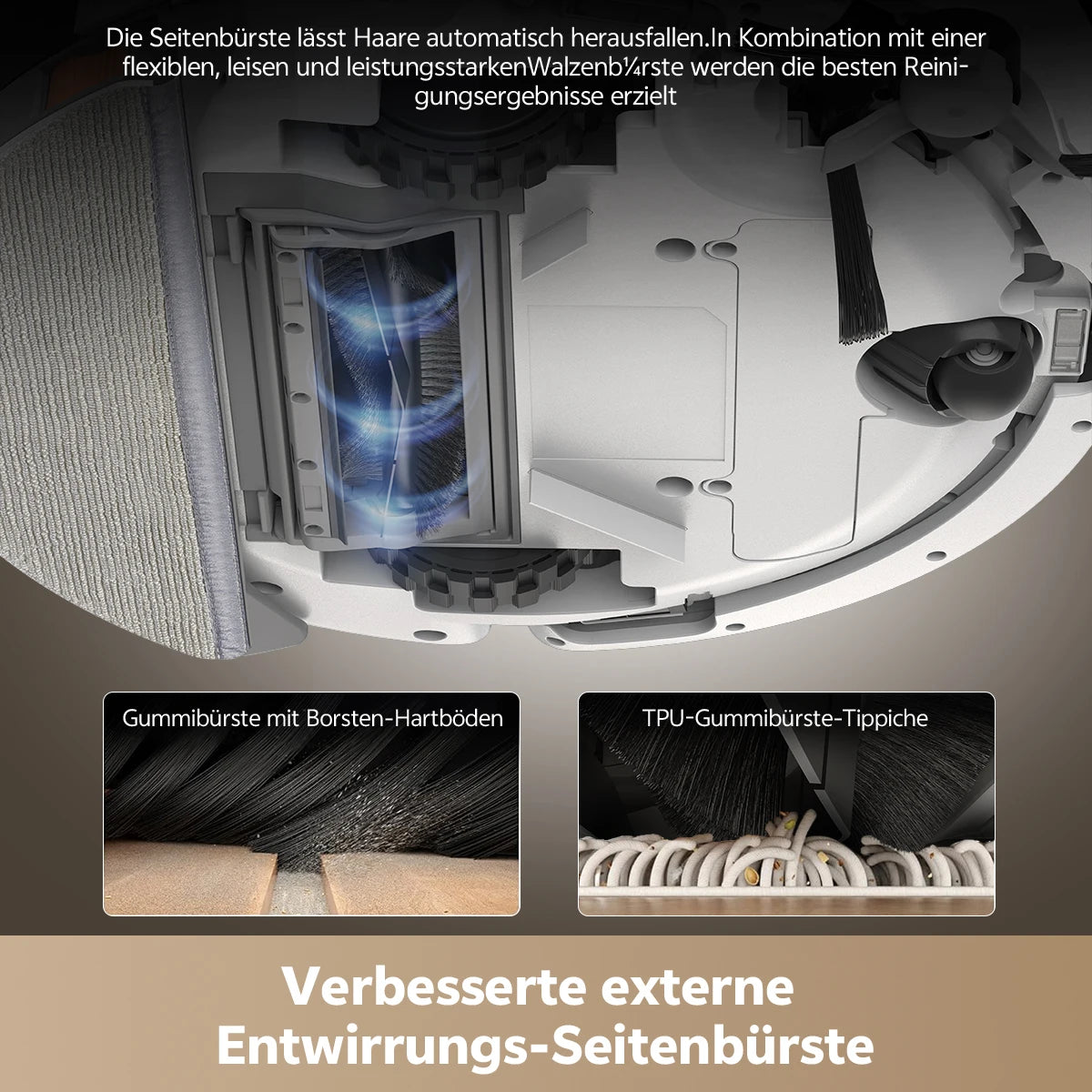 Redkey R11 Saug- und Wischroboter mit LDS Lidar Navigation, 20000Pa, intelligenter Kartierung, zur Reinigung von Böden, Teppichen und Tierhaaren