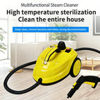 Podofo Hochdruck-Dampfreiniger 2000W, Teppichreinigungsmaschine für den Haushalt mit 2L Tank zur Fleckenentfernung, Formaldehyd, Böden, Auto