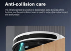 Arnagar Smart Home Saug- und Wischroboter mit automatischer Entleerung, App-Steuerung, 12000Pa, VSLAM, 5200mAh, geräuscharm für Teppichreinigung