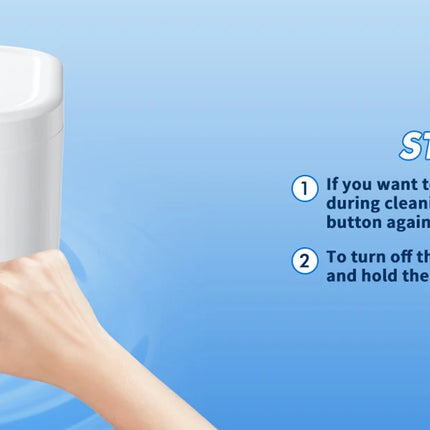 KUNPHY Detergente per fermi a ultrasuoni dentali con luce UV, timer digitale, per dentiere, paradenti, allineatori, protezione notturna, 300 ml