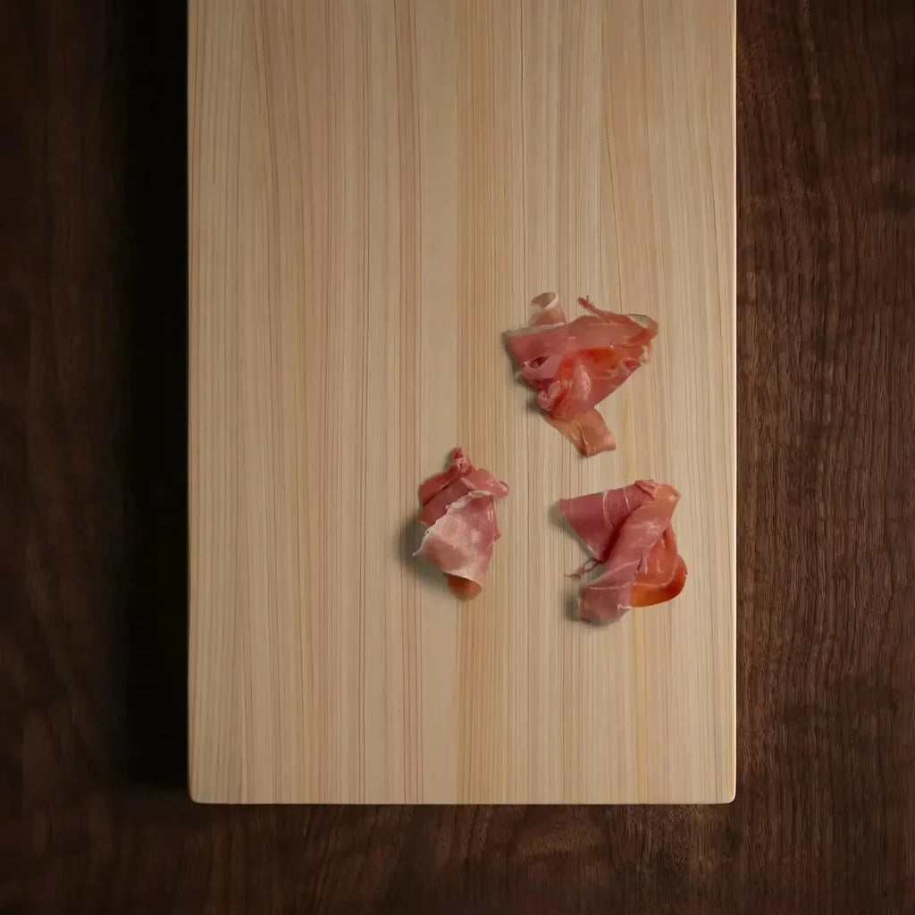 Japanisches Hinoki Schneidebrett Natürliches Zypressenholz Schneidebrett Küchenbrett Hochfeste Klingenschutz