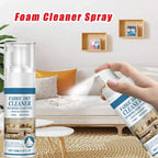 Foaming Dry Cleaner for Fabric Sofa Multipurpose Cleaning Solution Carpet Curtain Clothing Stain Remover No Water Agent Needed