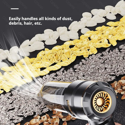 CENRR 998000 Aspirapolvere per auto PA Potente aspirapolvere portatile senza fili per accessori per auto robot pulitore per auto