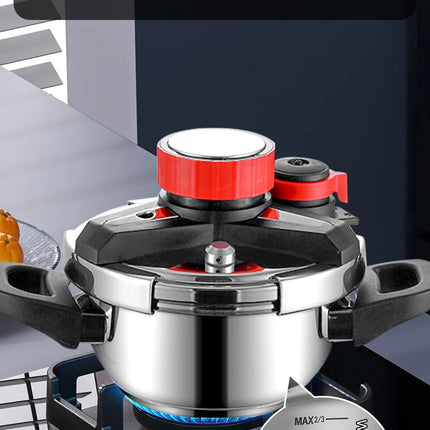 Fenghui 2.4L CE Certified 304 Stainless Steel Explosion-Proof Energy-Saving Mini Pressure Cooker 3 Adjustable Pressure Levels