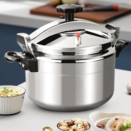 Pressure Cooker in Alluminio 3L/7L/11L per Casa e Ristorante, Solo per Fornelli a Gas, Pentola a Pressione Antiesplosione con Blocco di Sicurezza