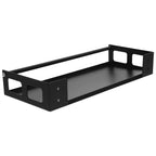 Portaspezie da Parete in Acciaio Inox per Cucina e Bagno, Organizzatore Compatto Salvaspazio per Condimenti