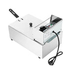 Friggitrice Elettrica Commerciale 6L 2500W 220V Euro Plug