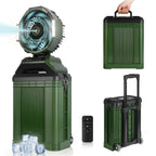 Condizionatore d'aria mobile 3 in 1: raffreddamento, deumidificazione e ventilazione; 2 livelli di velocità del ventilatore; modalità sleep; funzionamento silenzioso a 55 dB