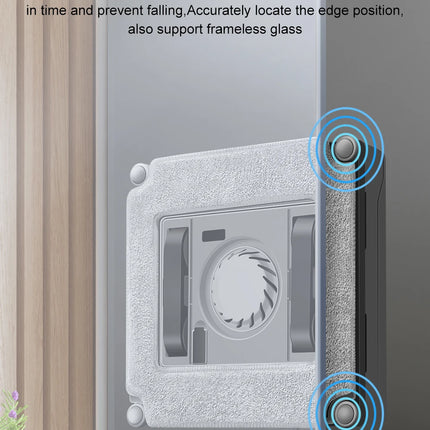 ABIR WD8 Window Cleaning Robot, Dual Water Spray, Smart AI Cleaning, Upgraded Laser, Smart Home Glass Wall Washing