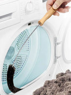 27 Zoll Flusenentfernerbürste mit flexiblem Langstiel, Trockner- und Heizkörperreinigungsbürste für die Waschküche
