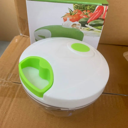Tritacarne manuale da 400 ml, trita aglio, trita aglio a rotazione, pressa per aglio, trita verdure e cipolle, accessori da cucina, robot da cucina