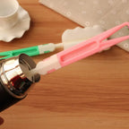 Weiche Schwammtassenbürste Langer Griff Schwammflaschenbürste Schwammreinigungsbürste Wasserflasche Glasbecher Reinigungsgerät