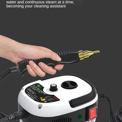 2500W Steam Cleaner Portable High-Temperature Sterilization Pressure Jet Washing Machine for Home Car Kitchen Air Conditioner