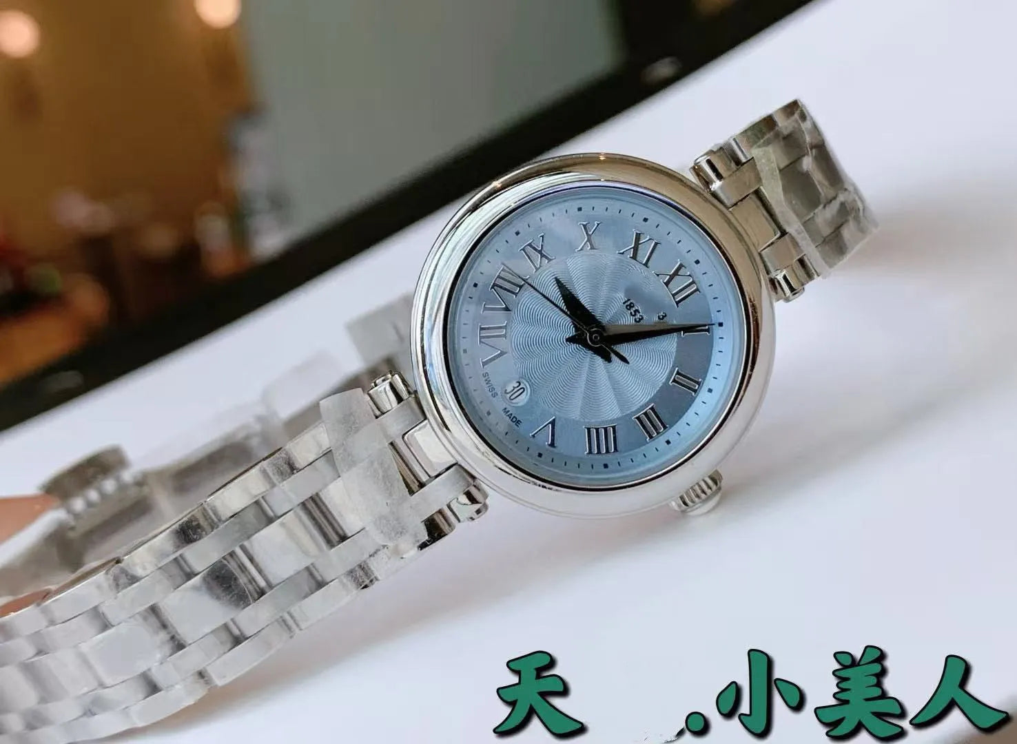 Orologio da Donna Suojiali Little Beauty, Quadrante Piccolo con Numeri Romani, Acciaio Inossidabile