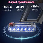 IDEACH V18 Kabelloser Handstaubsauger 550 W 45 kPa mit Touchscreen, abnehmbarem Akku, leicht für Böden, Autos und Tierhaare