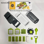 14/16 in 1 tritatutto per verdure multifunzionale cipolla patate tritatutto griglia alimentare grattugia per uso alimentare affettatrice per verdure da cucina Dicer
