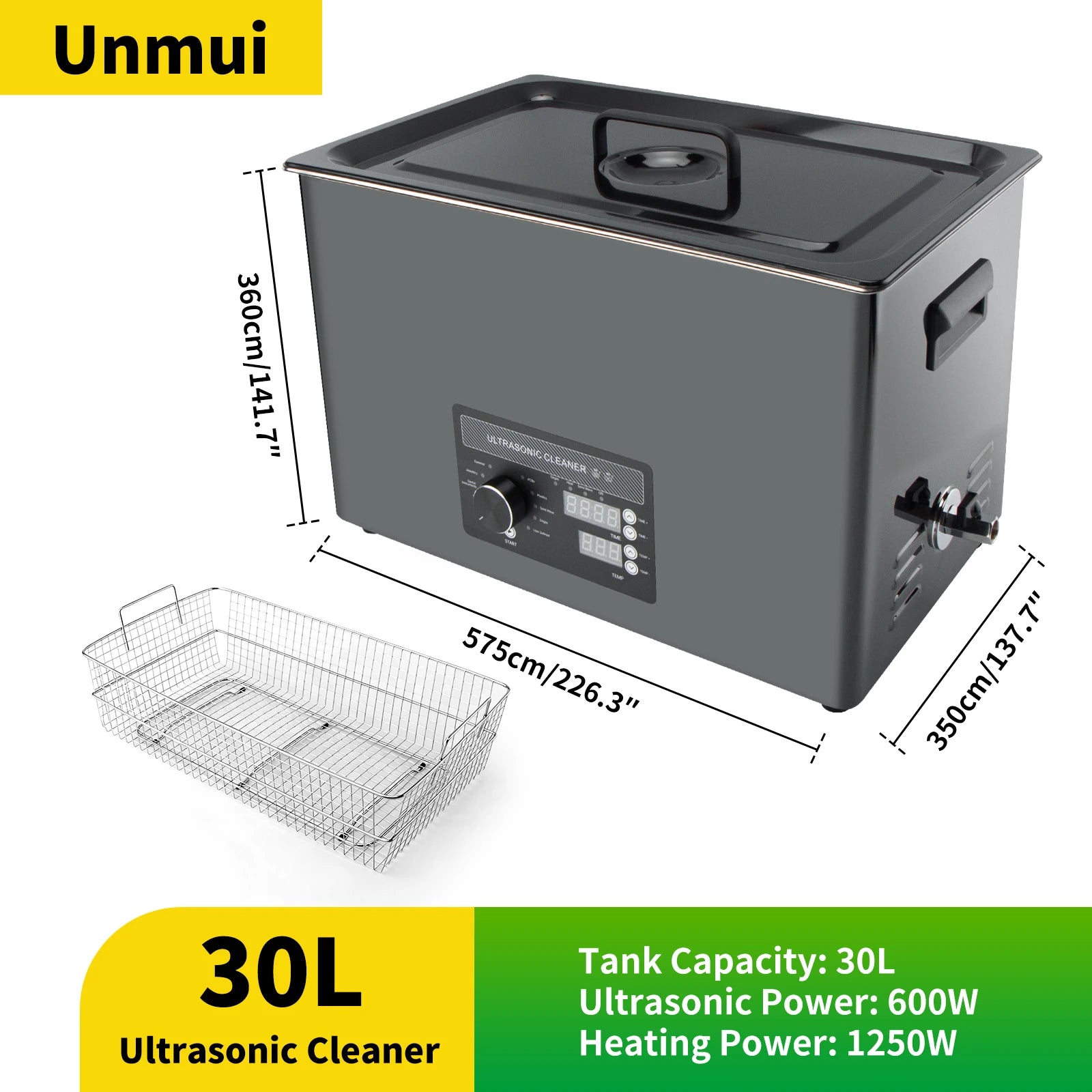 3L 6L 10L 30L Pulitore Ad Ultrasuoni Manopola Ad Ultrasuoni Lavatrice Ad Ultrasuoni Riscaldata Bagno di Lavaggio Per La Casa Commerciale Ad Ultrasuoni