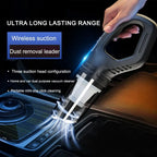 120W Auto-Handstaubsauger USB wiederaufladbarer kabelloser tragbarer Staubsauger Starke Saugkraft für Auto/Zuhause/Büro/Tierhaare