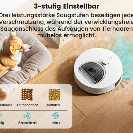 LEFANT M330 Pro M330S Robot Vacuum Cleaner with Mapping, dToF Navigation, PSD Obstacle Avoidance System, 5000Pa Suction, Alexa/APP/WiFi