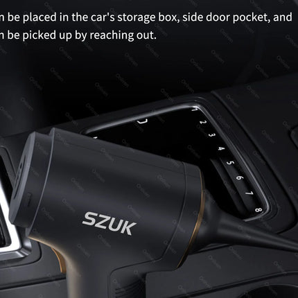 SZUK 98000PA Aspirapolvere per auto Mini potente macchina per la pulizia Forte aspirazione portatile per elettrodomestico portatile senza fili per auto